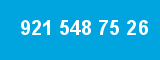 921 548 75 26 921 548 75 26